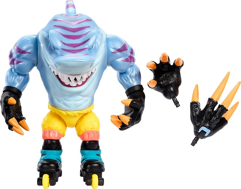 Street Sharks Half Man Shark Articulated Real Feel